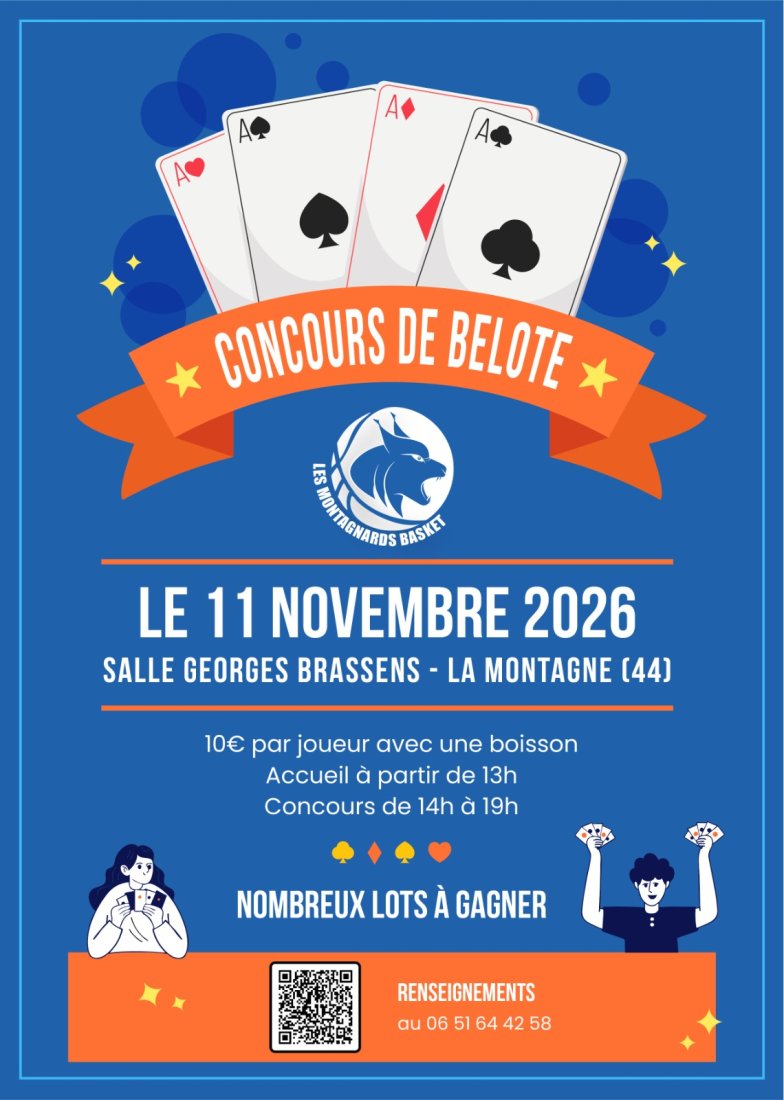 Concours de Belote – 3 rendez-vous à ne pas manquer !
