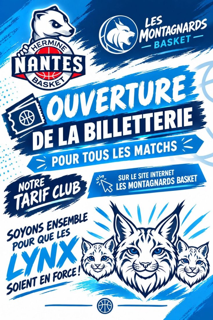 Les matchs de l’Hermine à tarif club !