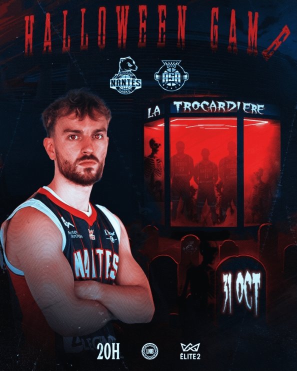 Match NBH VS ASA - Halloween vendredi 31 octobre