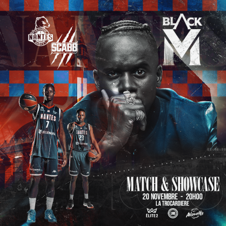 Match NBH VS SCABB + Showcase BLACK M *Vendredi 20 Novembre 26*